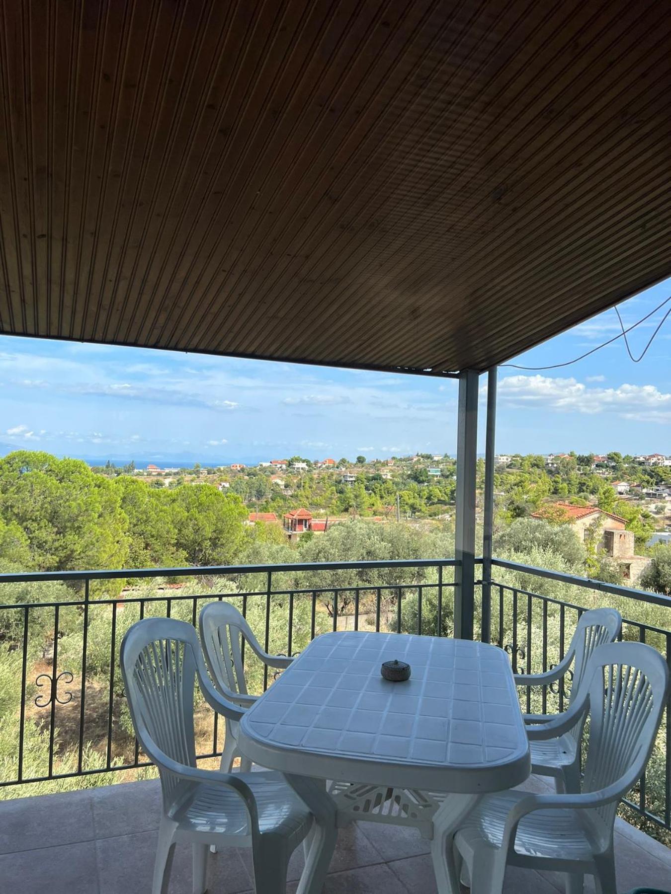 Villa Xenia'S Seaview House à Paralia Avlidhos Extérieur photo