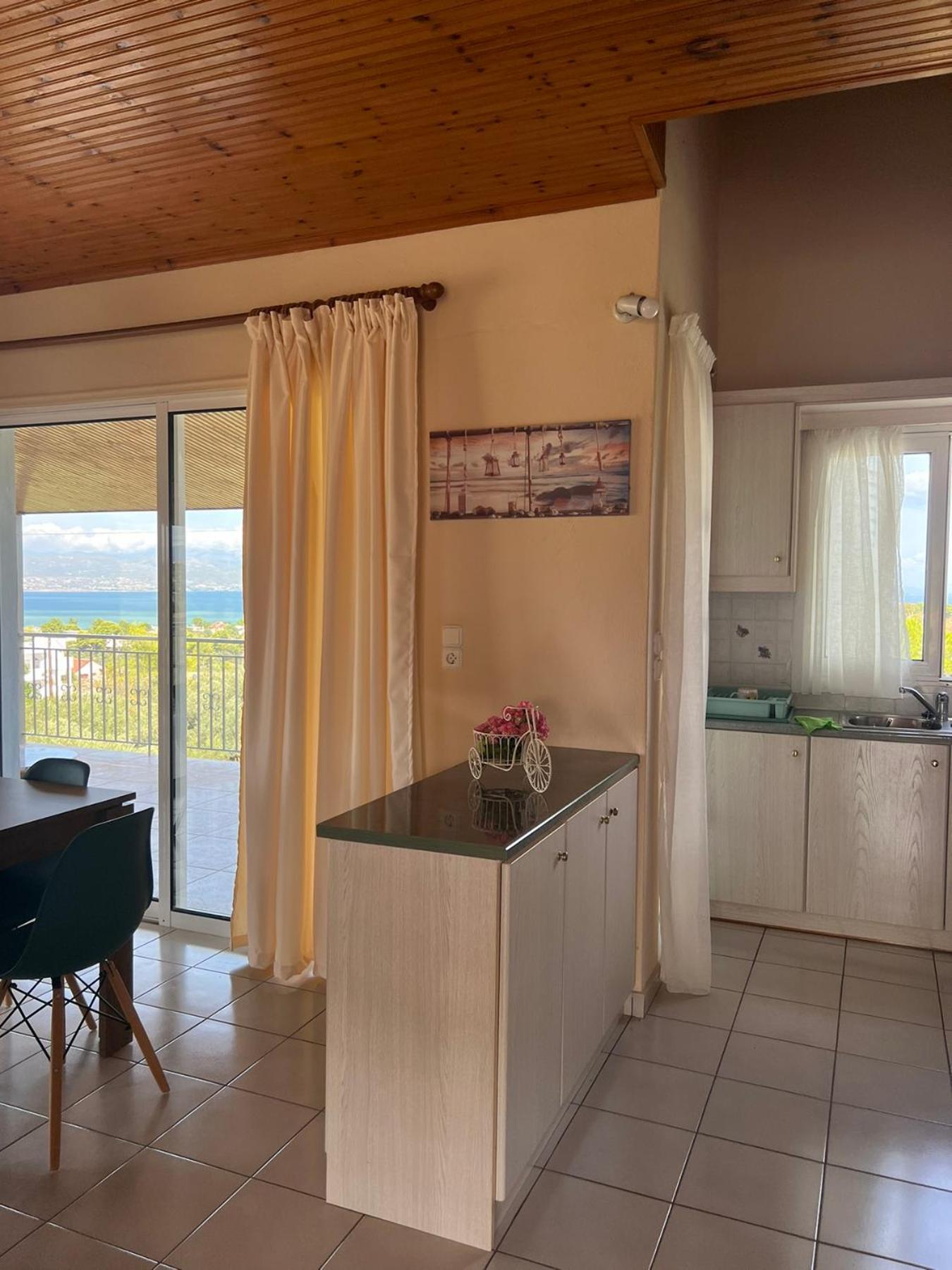 Villa Xenia'S Seaview House à Paralia Avlidhos Extérieur photo