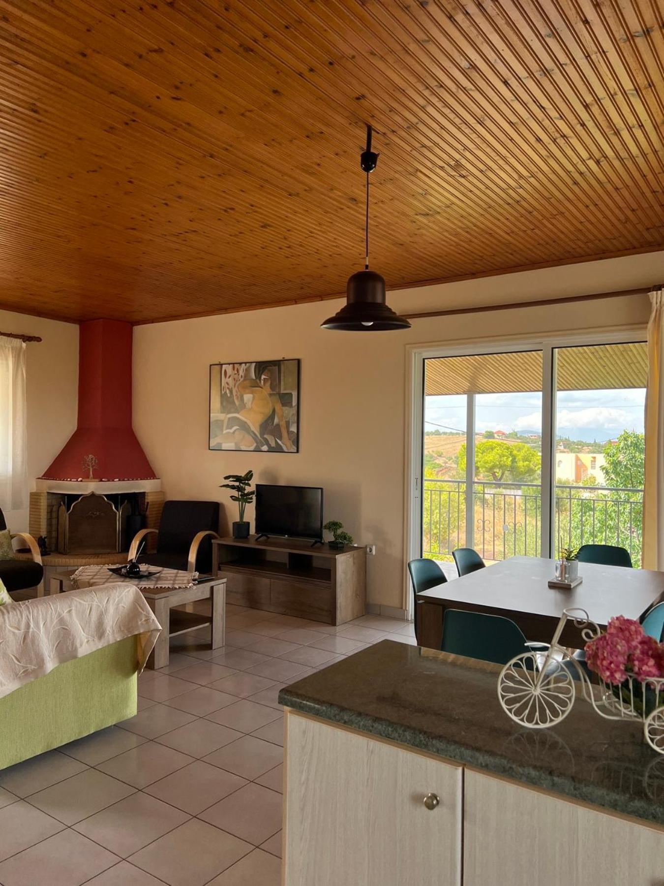 Villa Xenia'S Seaview House à Paralia Avlidhos Extérieur photo